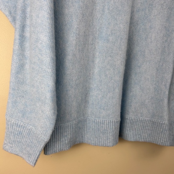 Reitmans Cashmere Blend light blue sweater size Small - Picture 2 of 9
